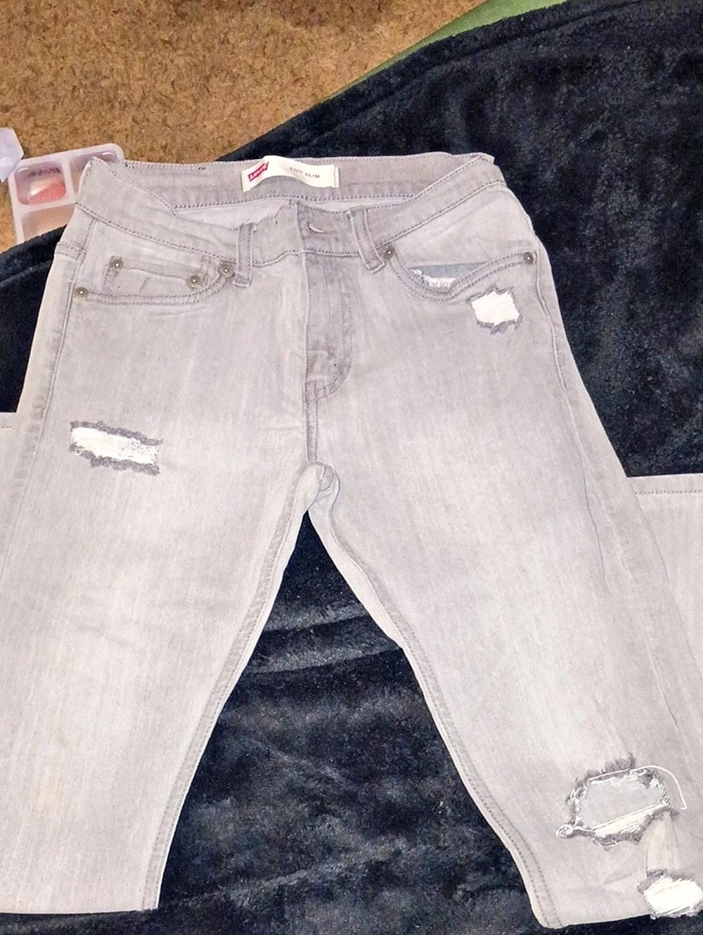 Levi's 511 Slim Jeans Gray Waist 27 x Length 27